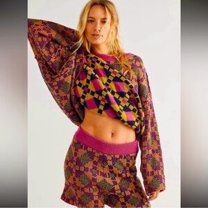ISO Free People Malibu Pattern Sweater set